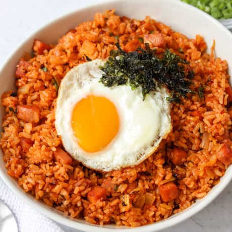 Easy 20-minute Kimchi Fried Rice - Christie at Home