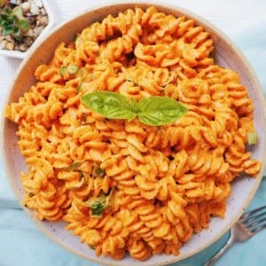 roasted red pepper tomato pasta