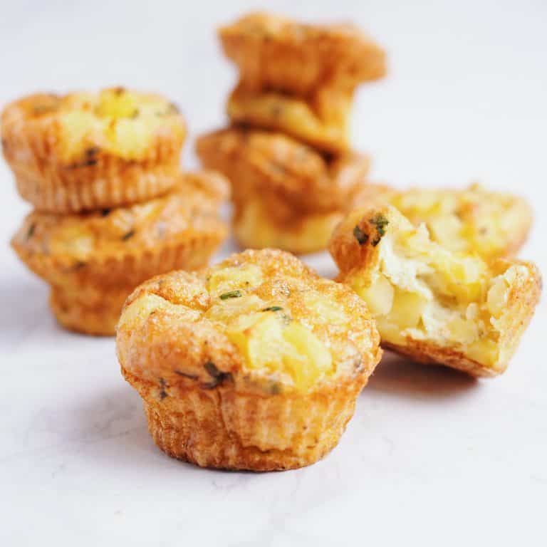 Quick & Easy Egg Potato Muffins - Christie at Home