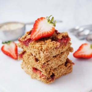 Gluten-Free Strawberry Oatmeal Bar