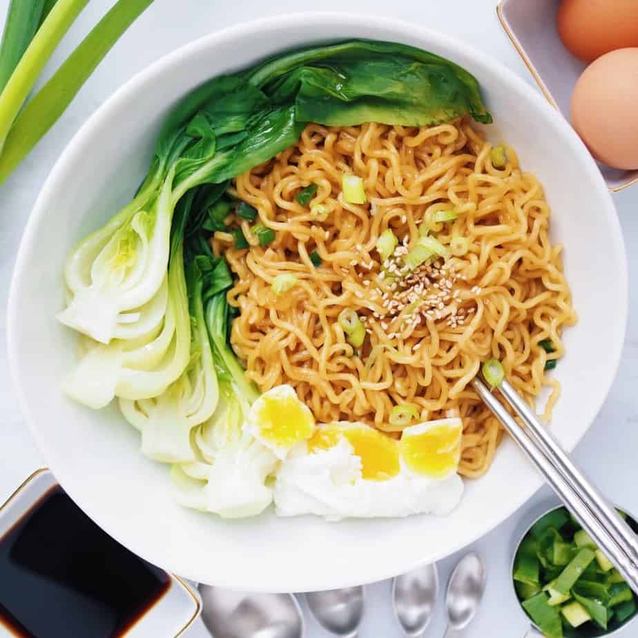 Stir Fried Ramen for One Recipe - Christie at Home