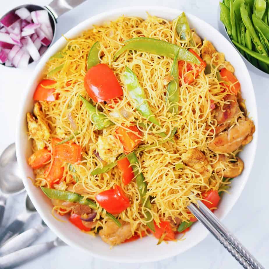 Singapore Curry Vermicelli