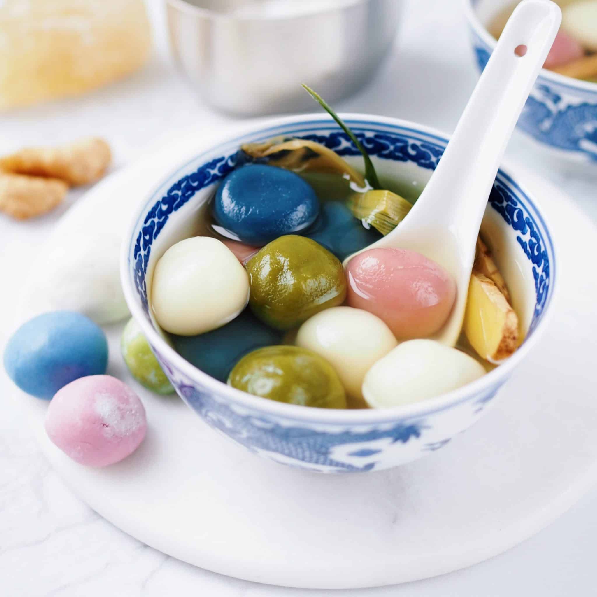 Sweet Glutinous Rice Balls (Tang Yuan)