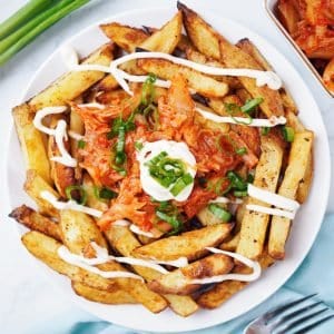 Vegan Kimchi Fries
