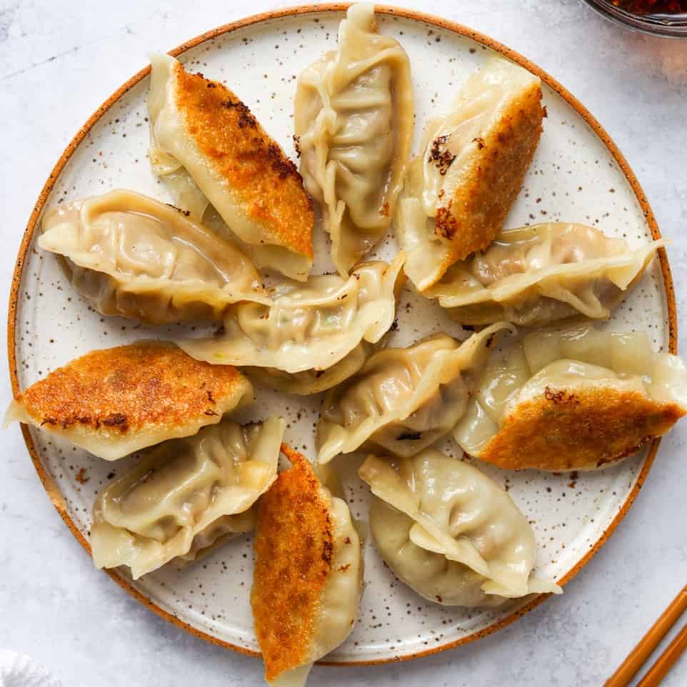 cabbage pork dumplings