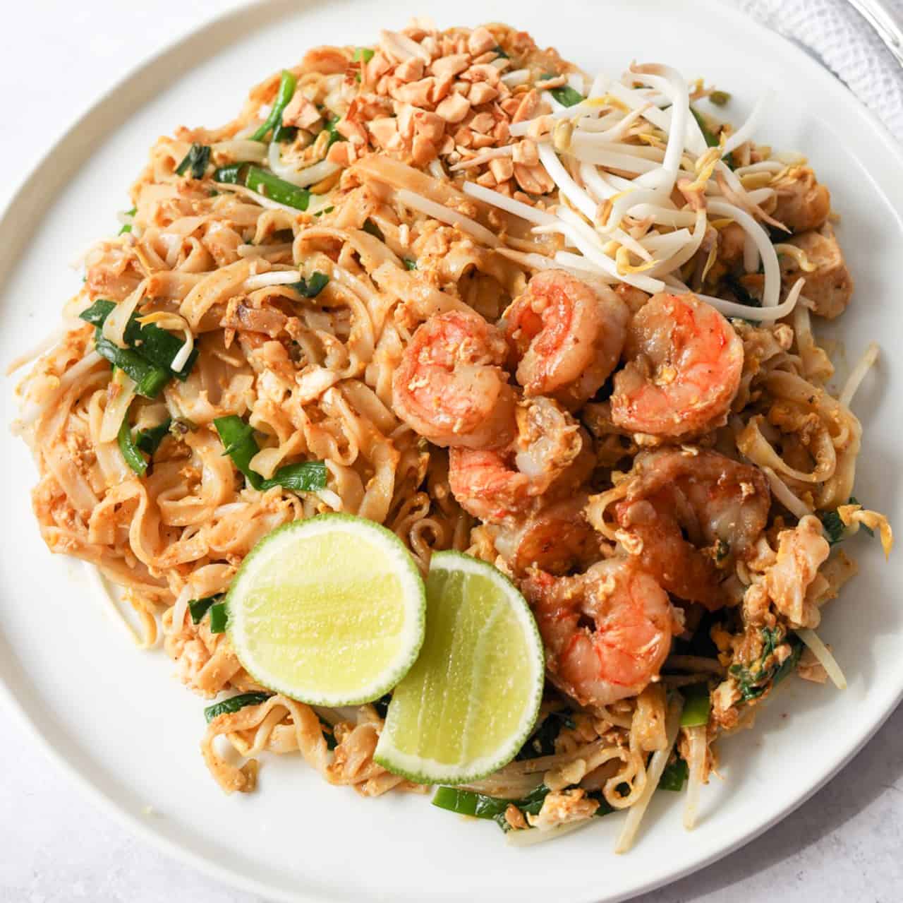 Easy & Quick Shrimp Pad Thai - Christie at Home