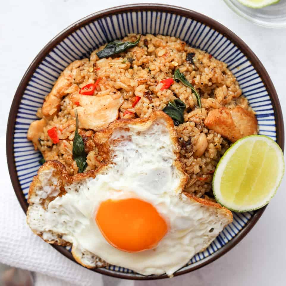 Spicy Thai Basil Fried Rice 23 
