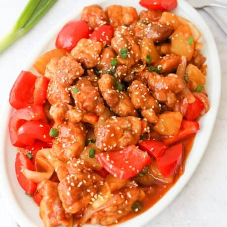 Quick & Easy Sweet and Sour Chicken - Christie at Home