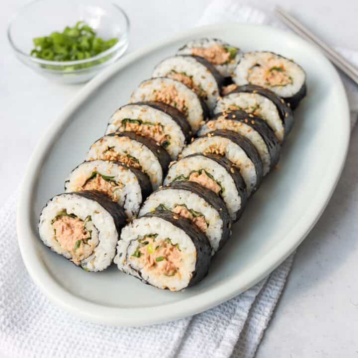 10min. Easy Folded Kimbap Christie at Home