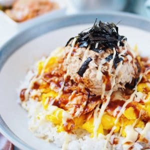 korean tuna mayo deopbap