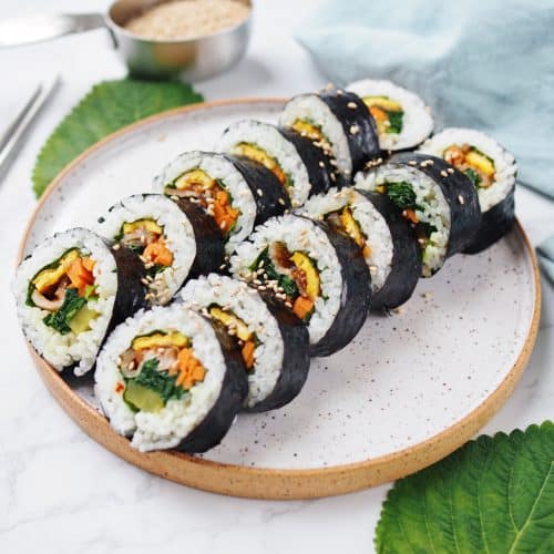 Easy & Simple Pork Belly Kimbap - Christie at Home