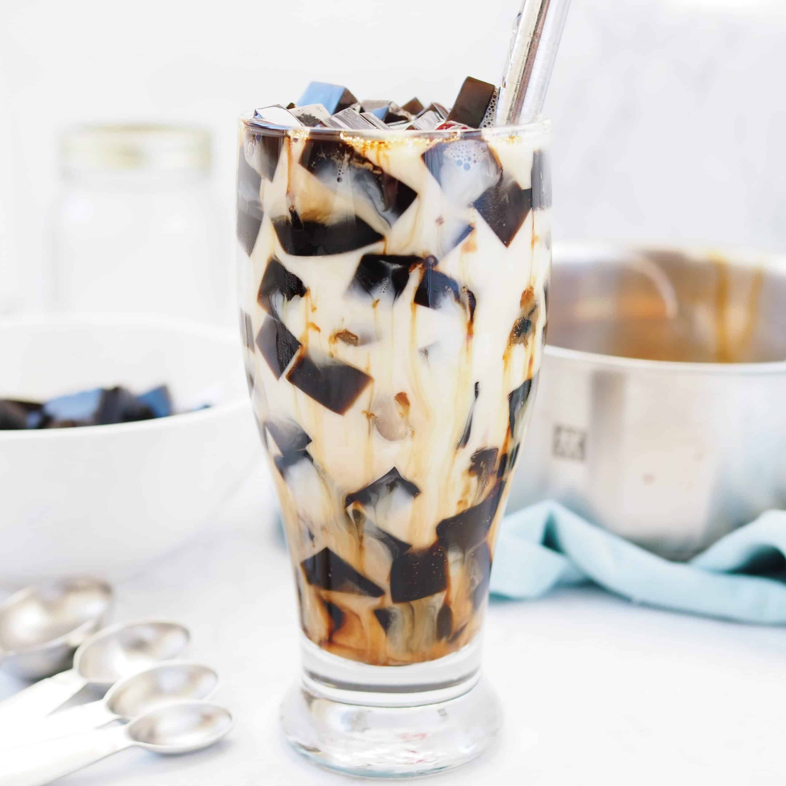 grass jelly recipe