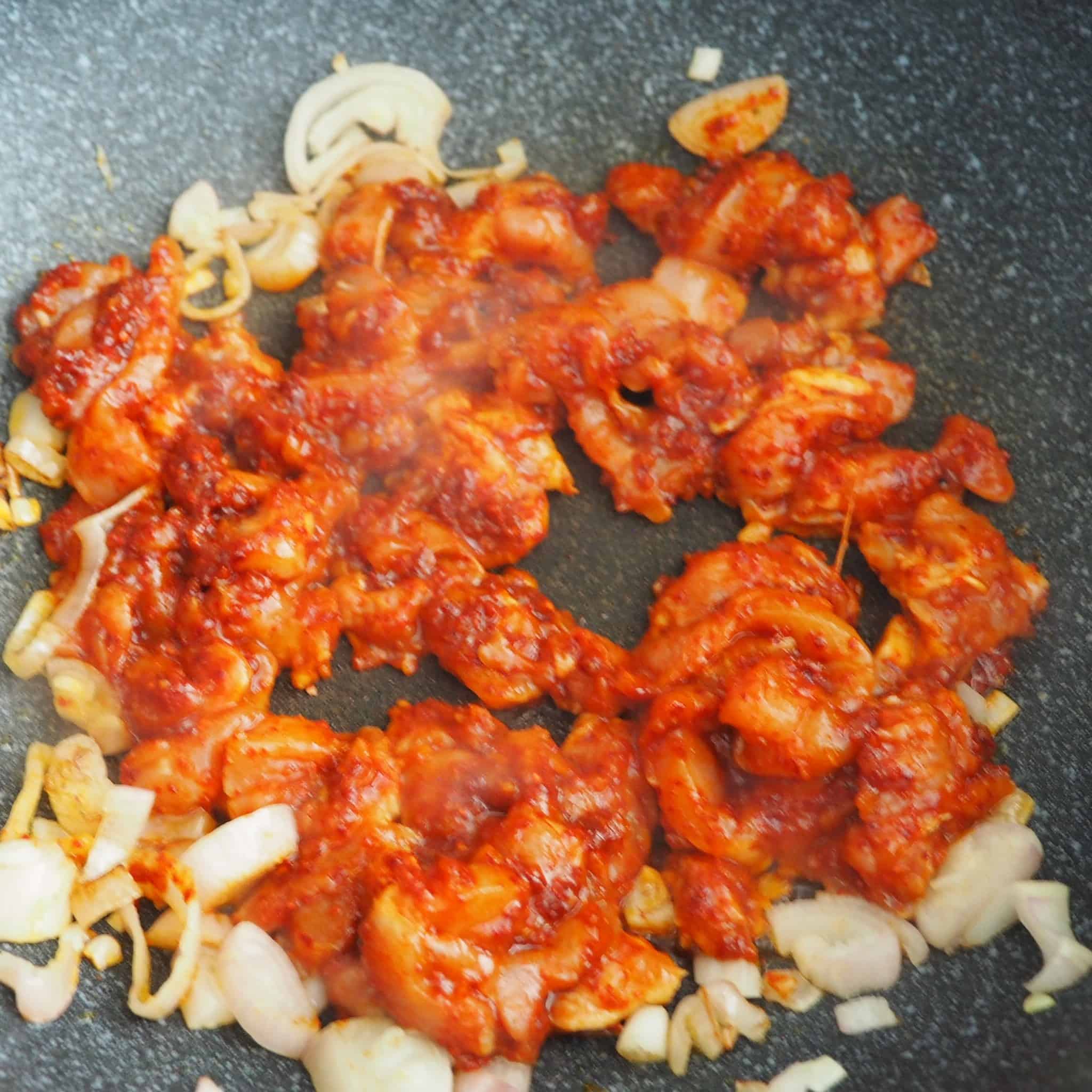 Korean Spicy Chicken (30 minute Recipe) - Christie at Home