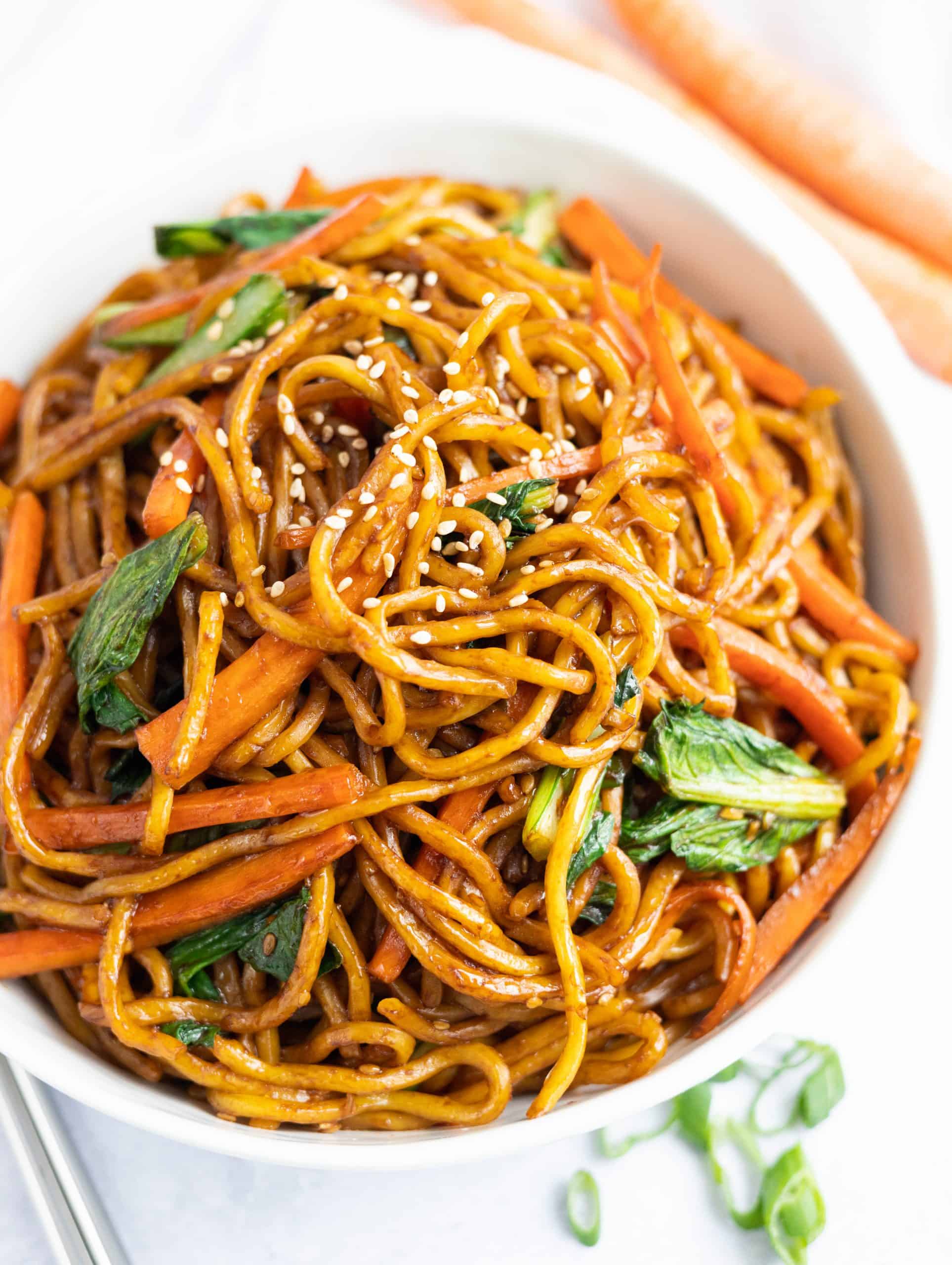 Quick Easy Vegan Asian Sesame Noodles Christie At Home   Vegan Asian Sesame Noodles 4 Scaled 