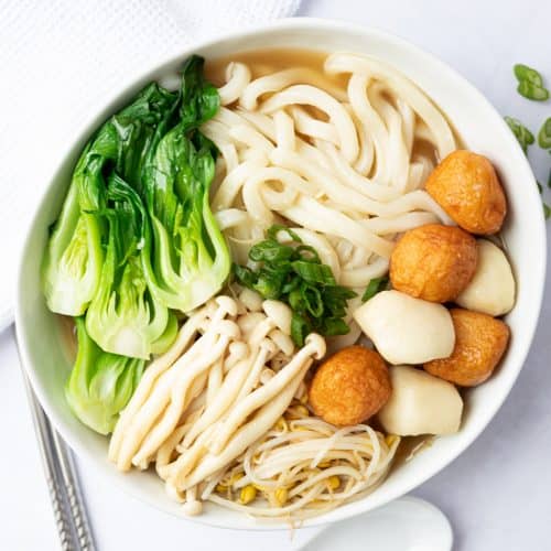15-minute Easy Fish Ball Noodle Soup - Christie at Home