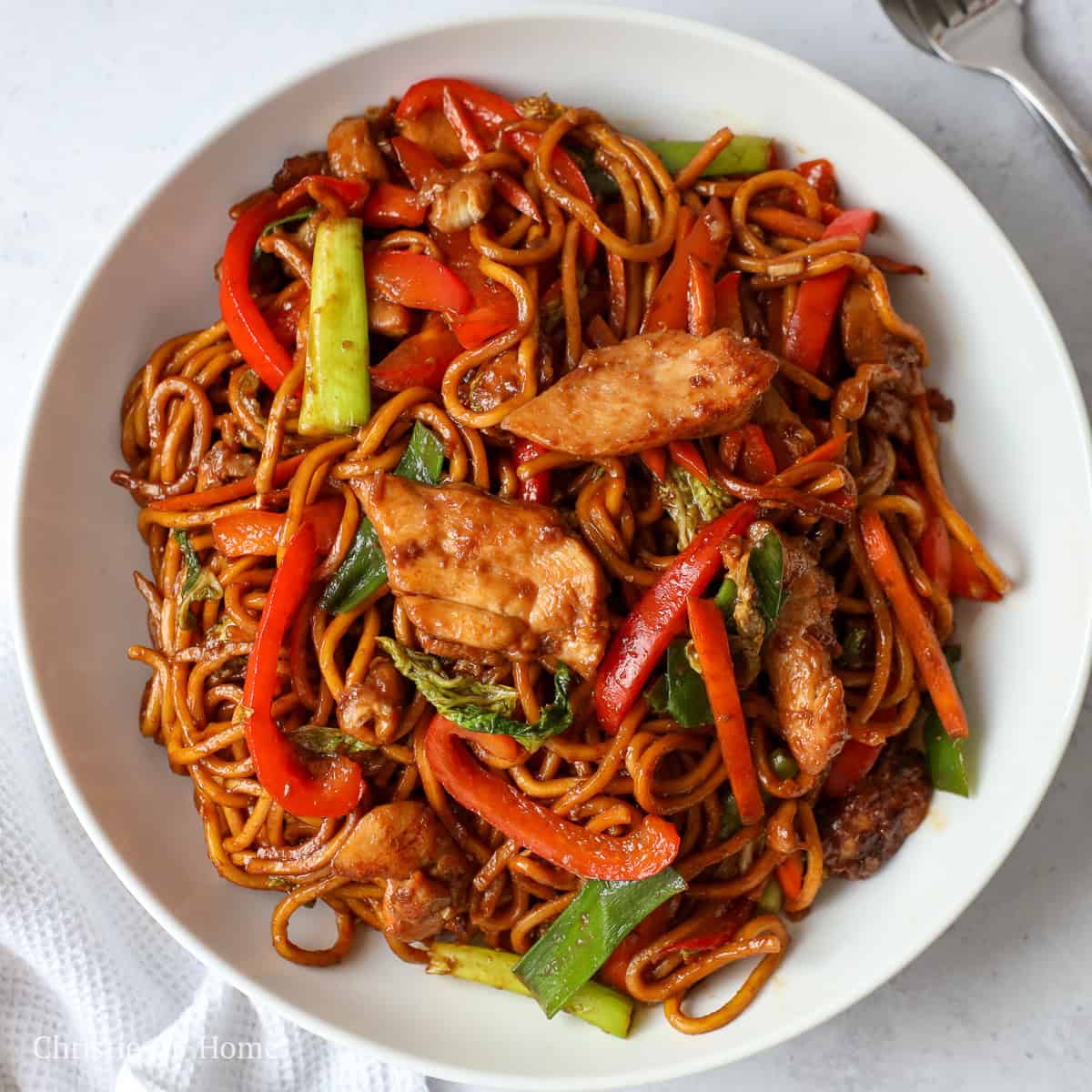 Quick & Easy Hoisin Chicken Noodles