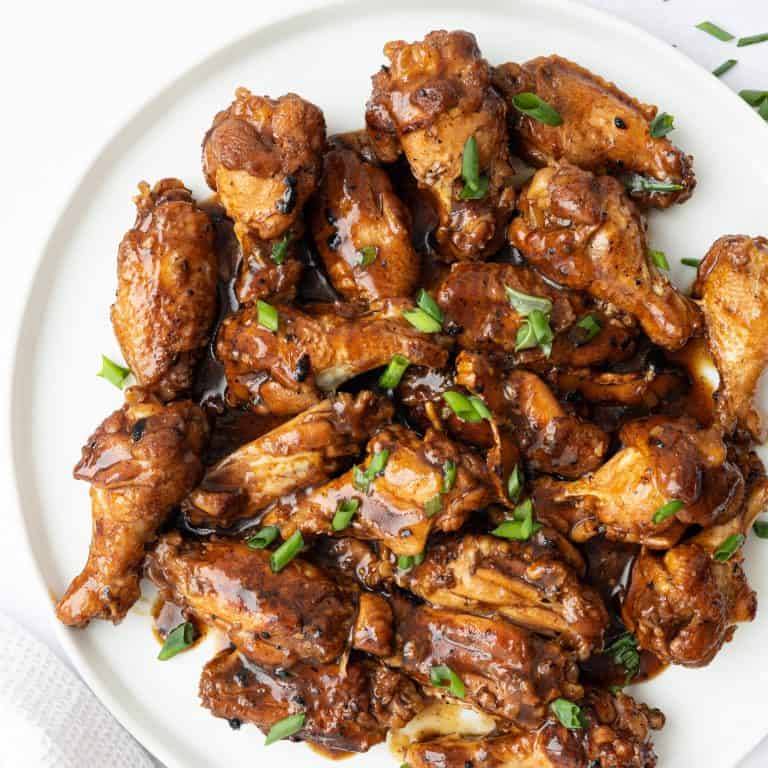 oyster sauce braised chicken wings