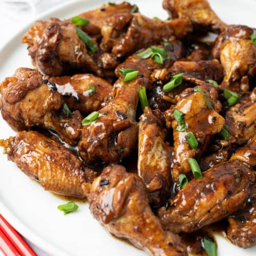 Easy Oyster Sauce Braised Chicken Wings - Christie at Home