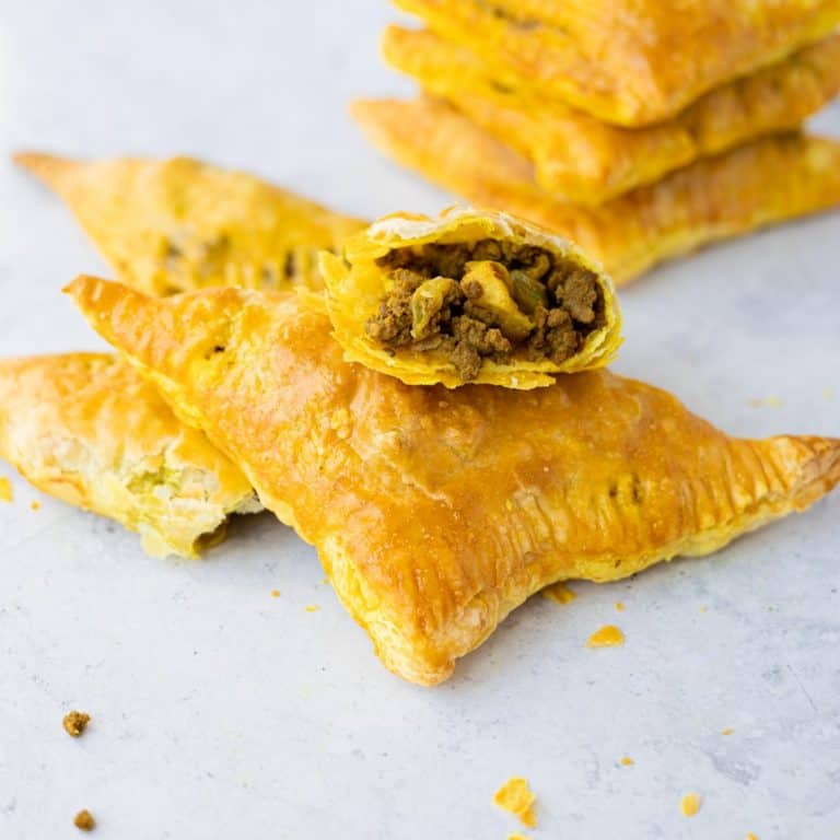 chinese curry beef puff