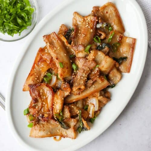 Pork belly clearance bulgogi