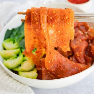 spicy rothy korean glass noodles