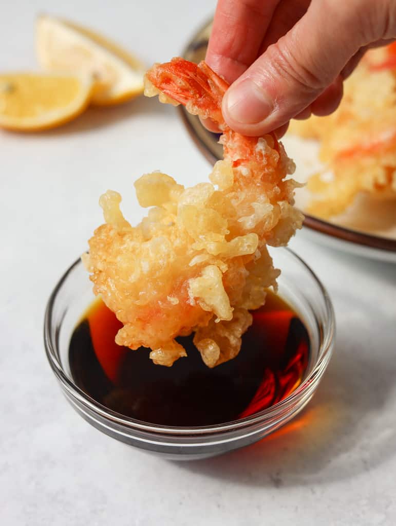 Jumbo Shrimp Tempura - Savory Thoughts