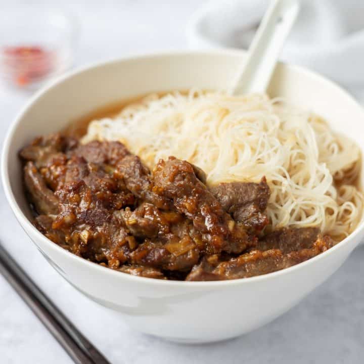 Hong Kong Style Satay Beef Noodle Soup Christie at Home