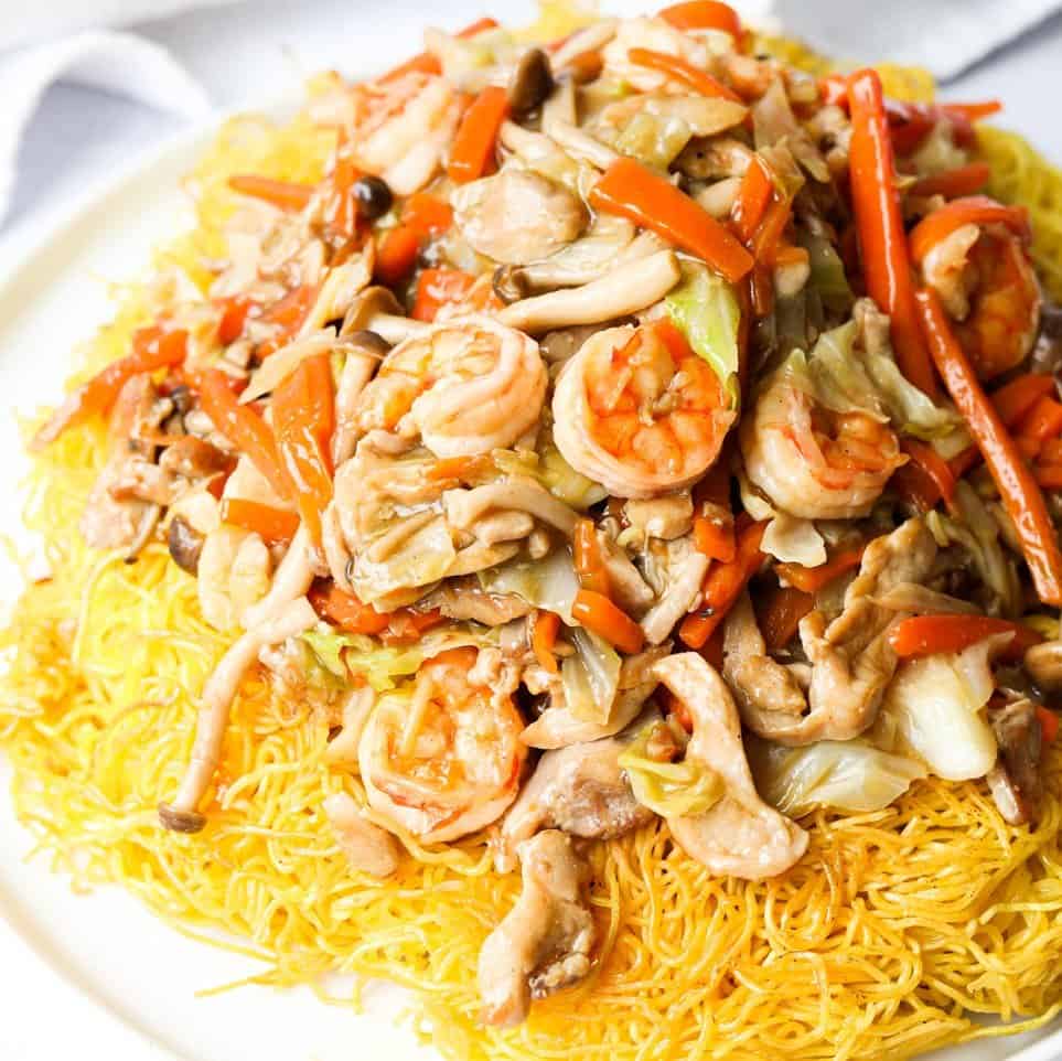 seafood chow mein recipe