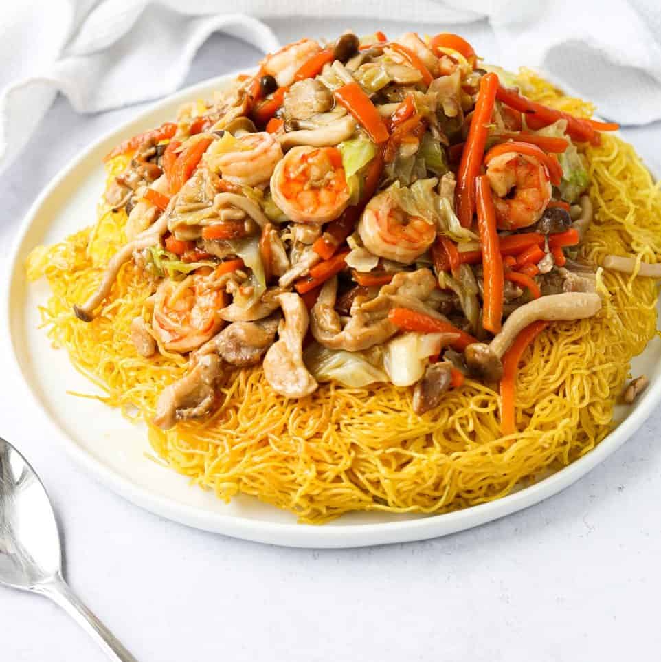 Seafood Chow Mein