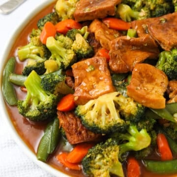 chinese braised tofu
