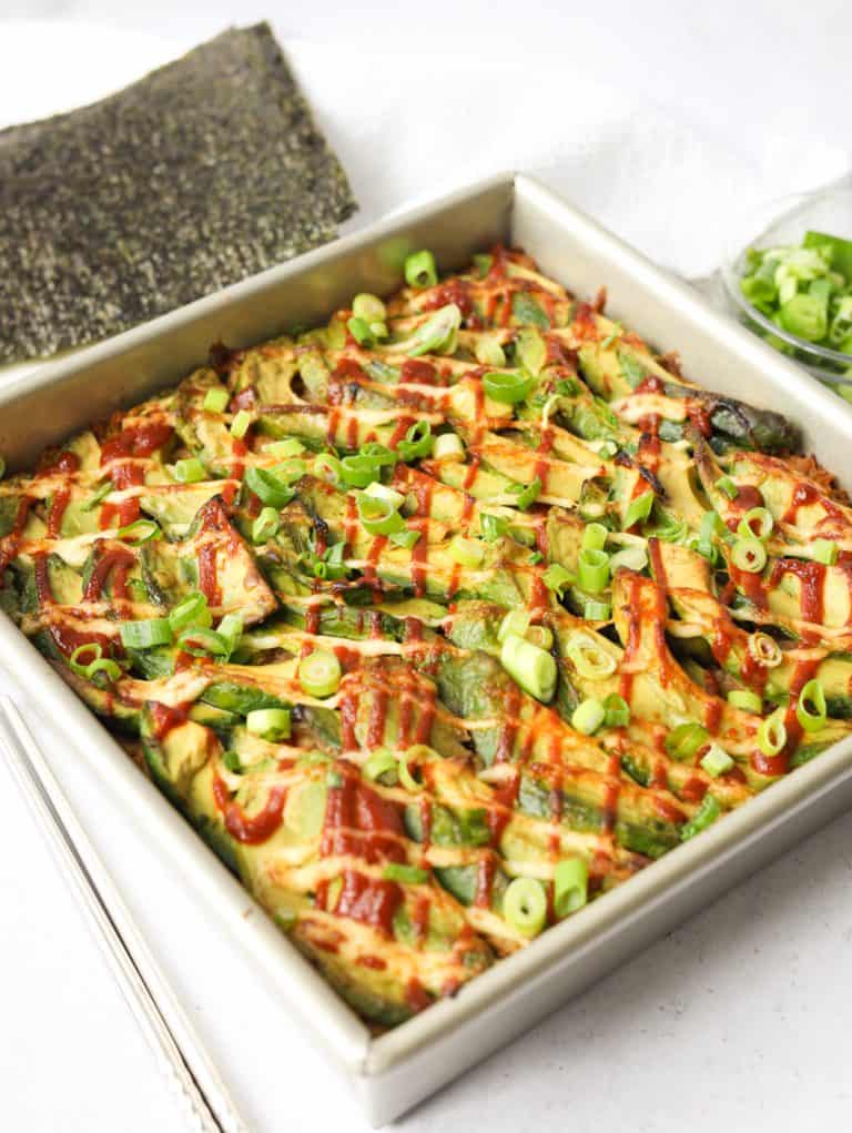 Easy Spicy Tuna Sushi Bake (Using Canned Tuna!) - Christie at Home