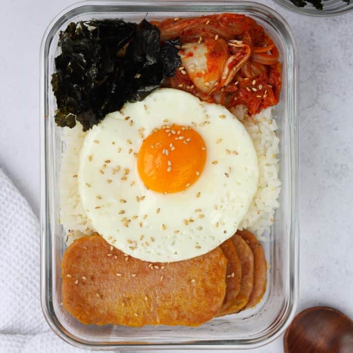 Easy 10-min. Dosirak Korean Lunch Box - Christie at Home