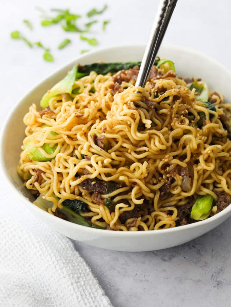 15-minute Easy Bulgogi Beef Ramen - Christie at Home