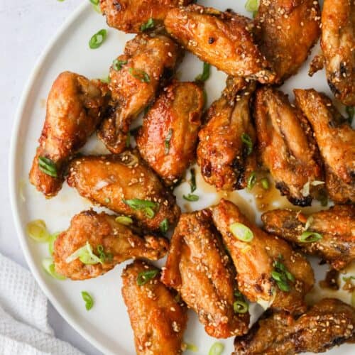korean bulgogi chicken wings