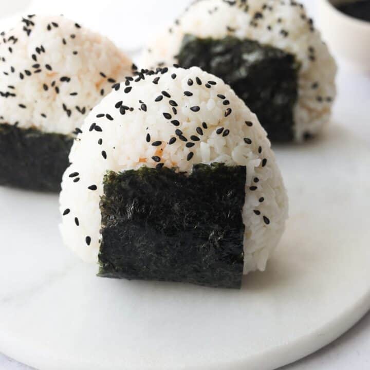 Quick & Easy Spicy Tuna Onigiri - Christie at Home