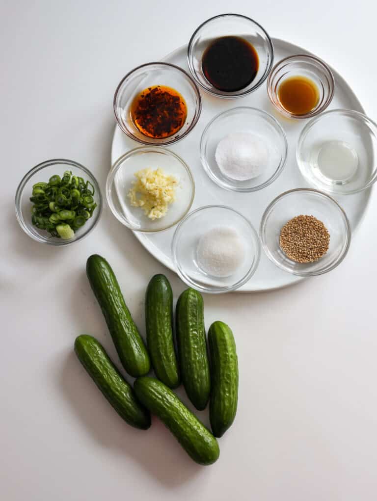 Easy And Quick Spicy Asian Cucumber Salad Christie At Home