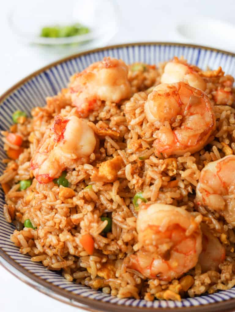 Quick & Easy Shrimp Fried Rice - Christie at Home