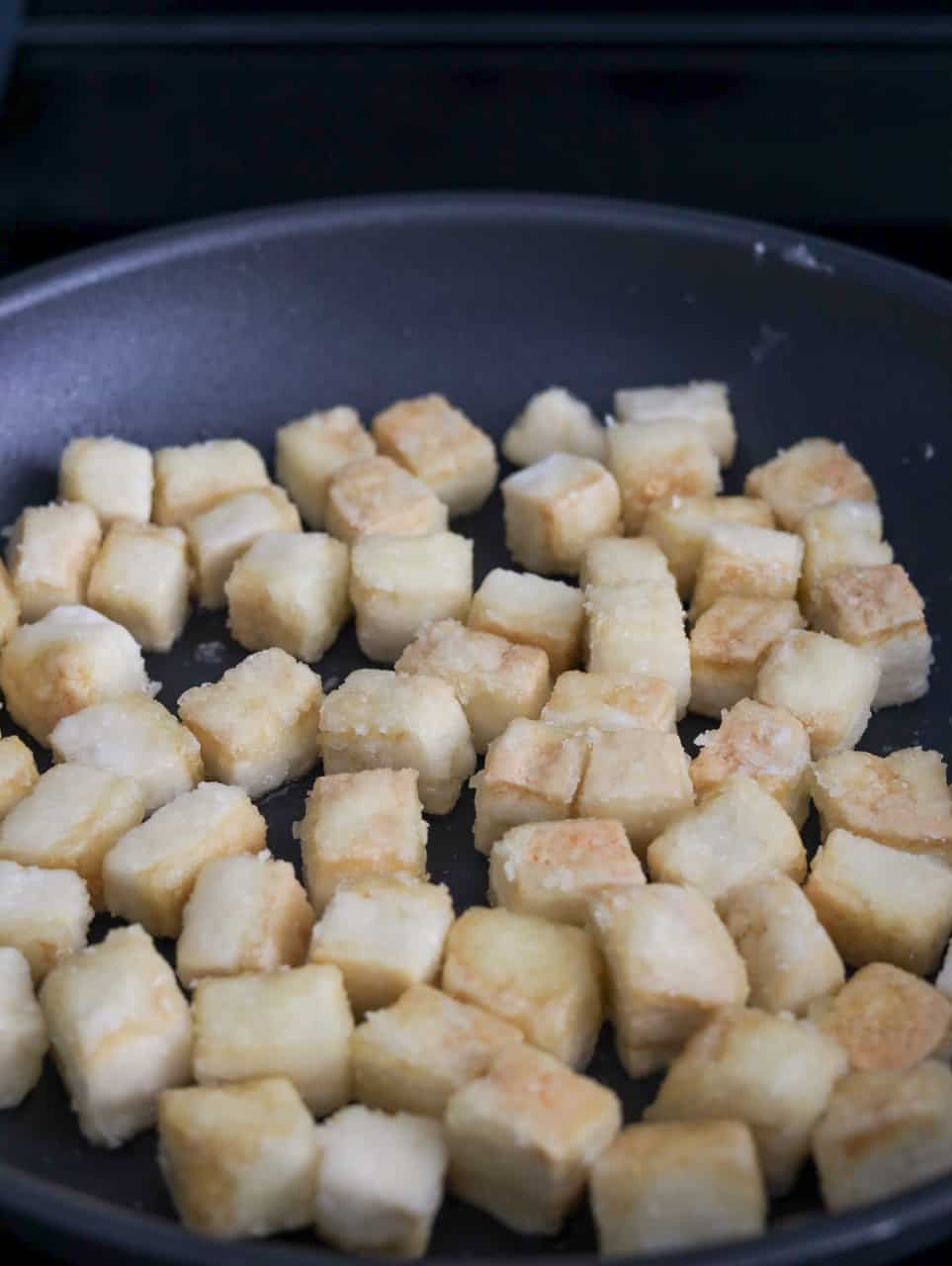 Crispy Soy Garlic Tofu - Christie at Home