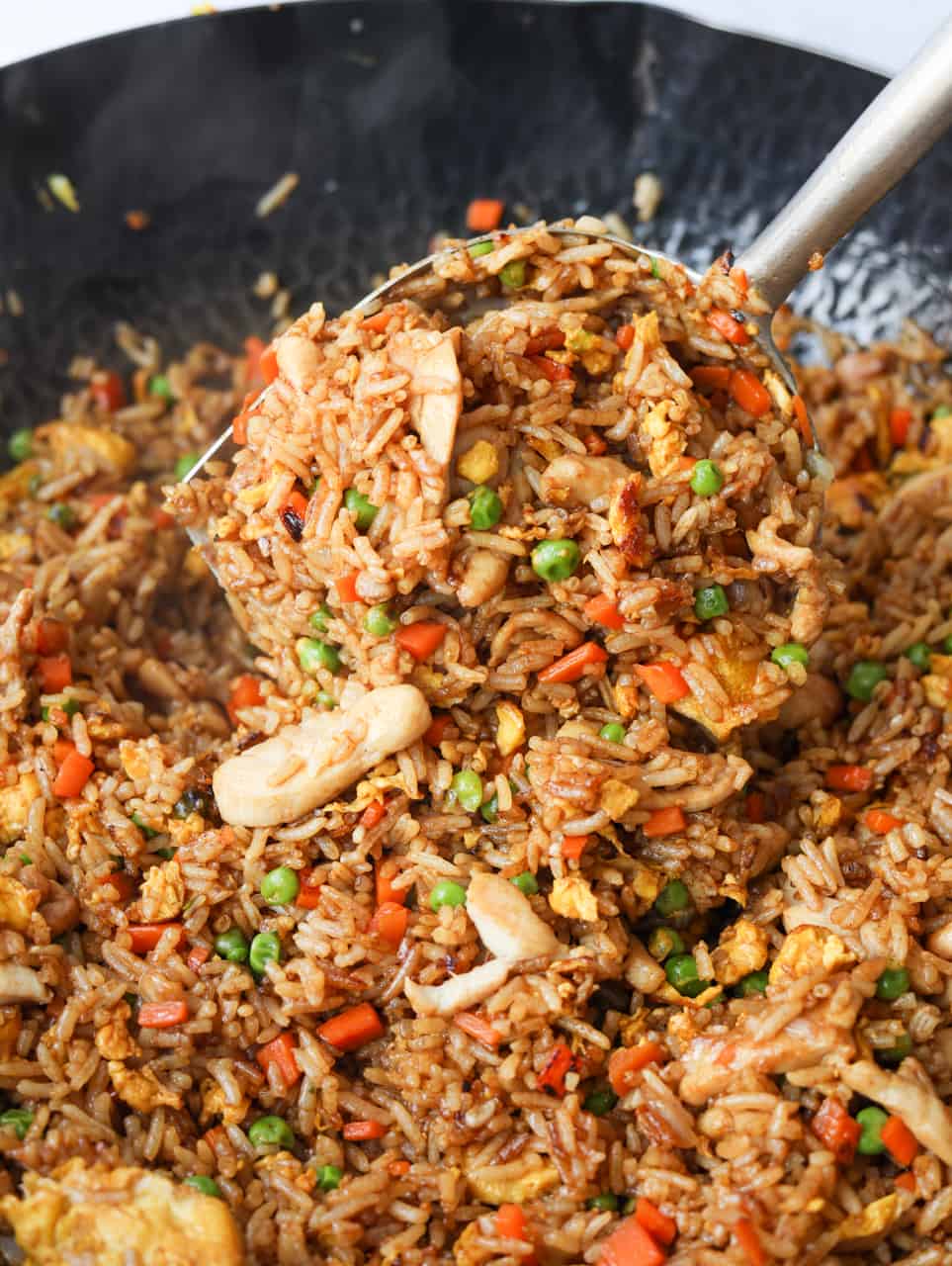 chinese chicken fried rice