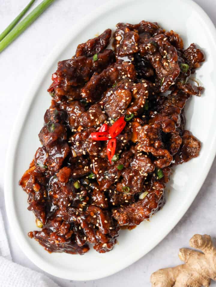 Easy & Quick Mongolian Beef - Christie at Home