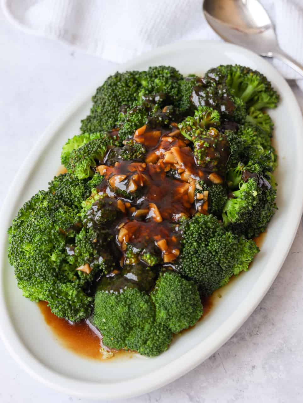 Broccoli with Garlic Sauce