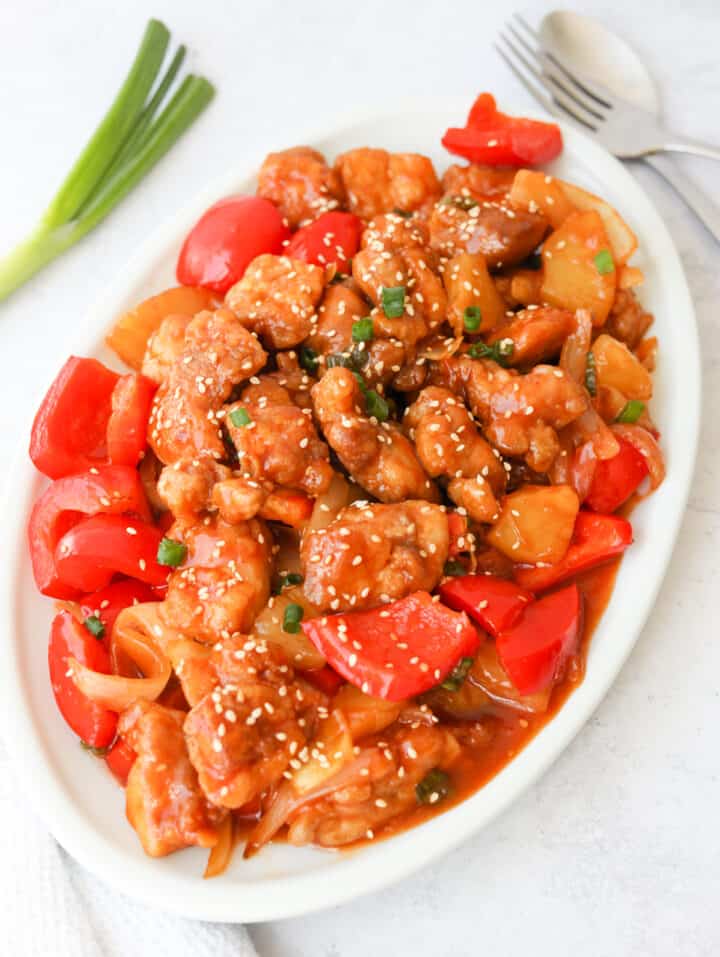 Quick & Easy Sweet and Sour Chicken Christie at Home