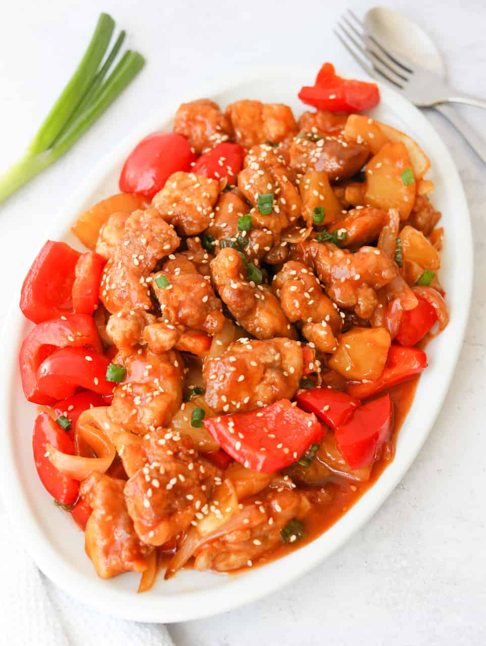 Sweet and Sour Chicken (Easy 30-minute Recipe) - Christie at Home