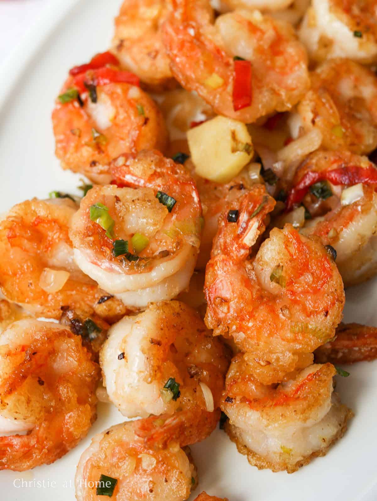 Thai Garlic Fried Shrimp