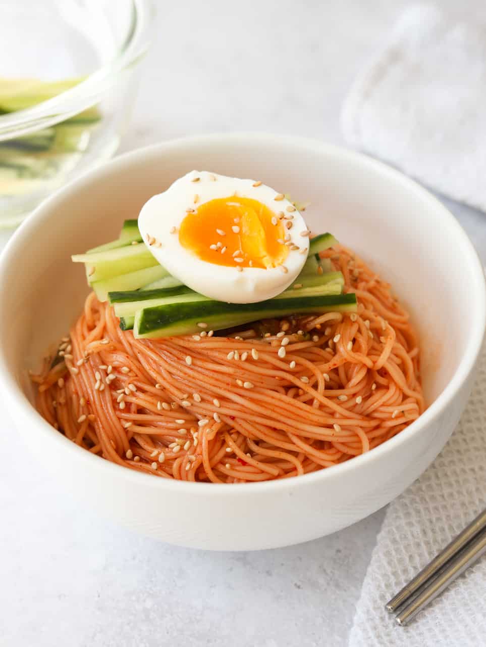 Korean Kimchi Bibim Guksu