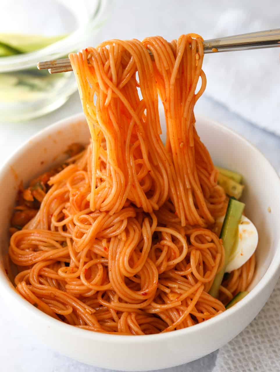 Korean Kimchi Bibim Guksu