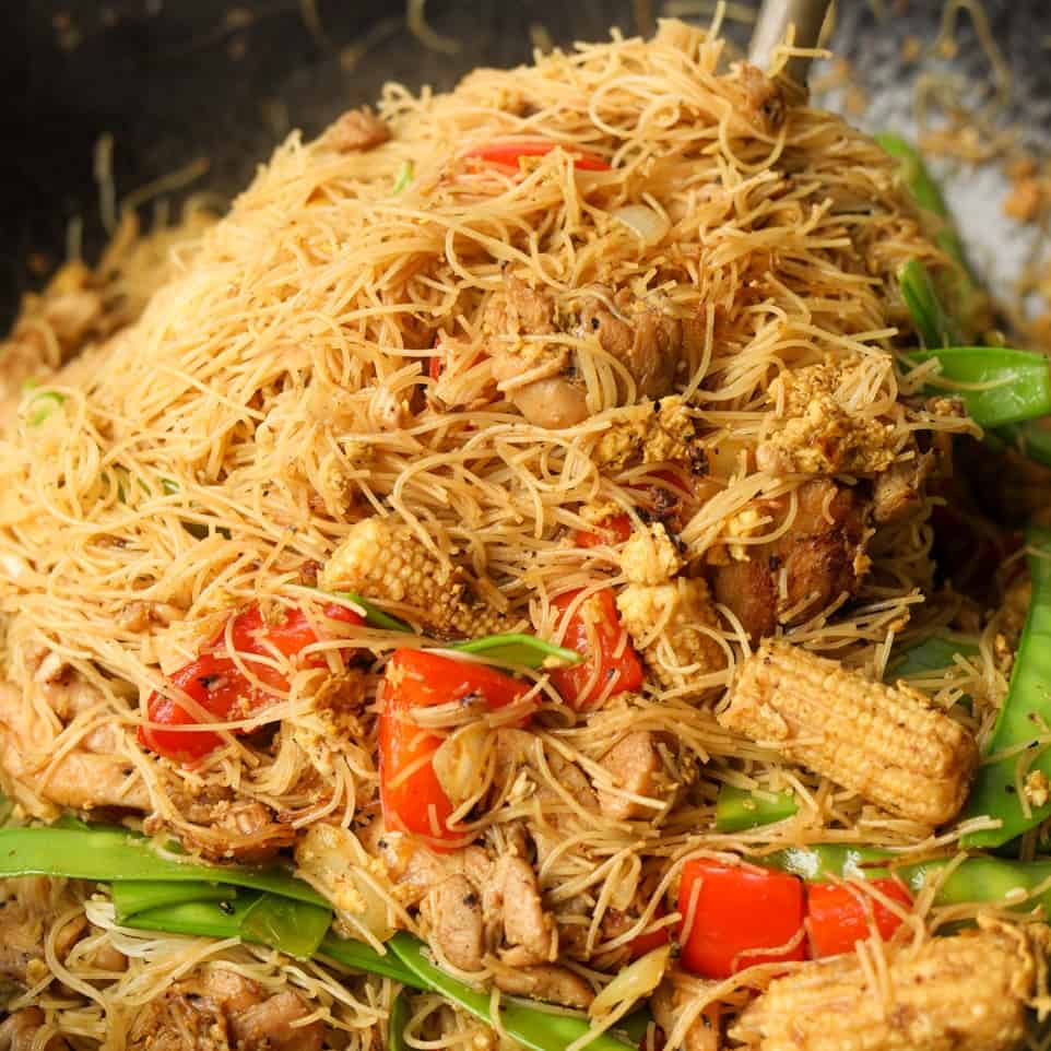 Singapore Curry Noodles