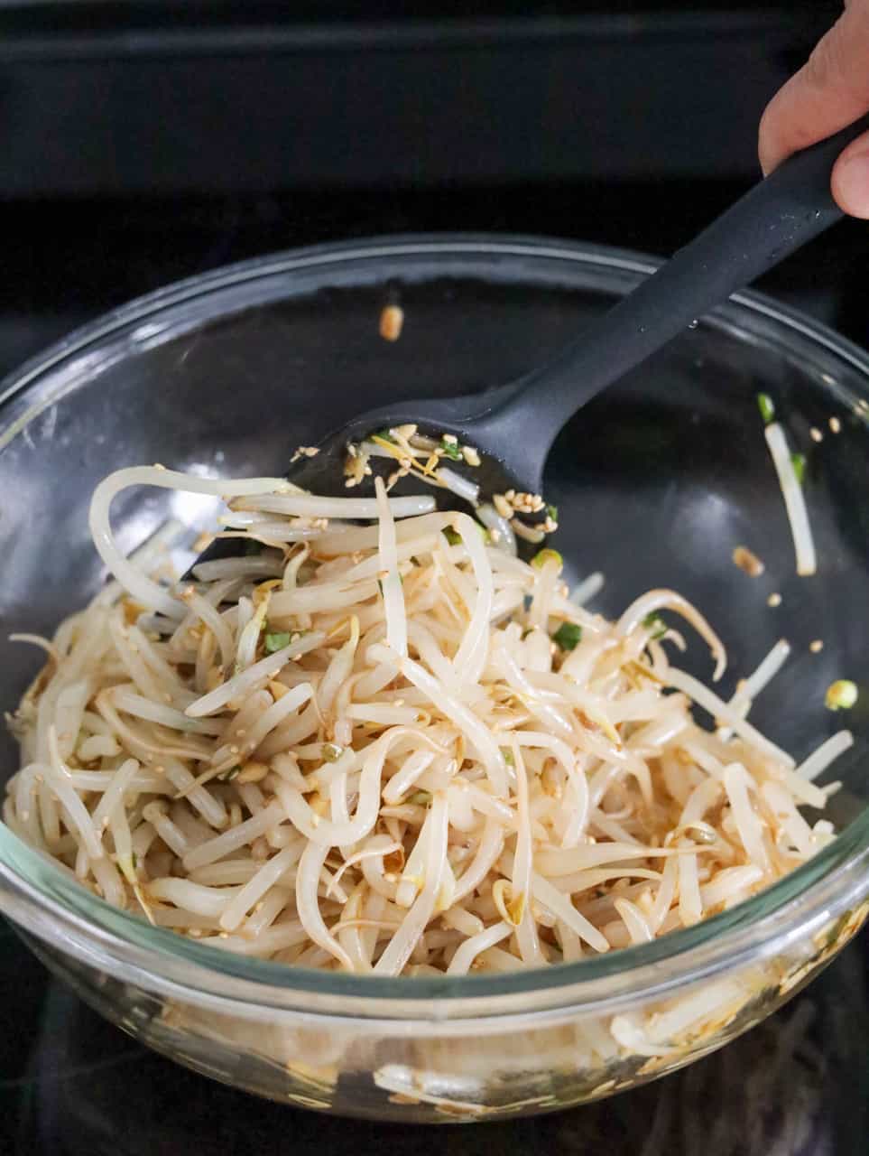 Mix in Bean Sprouts