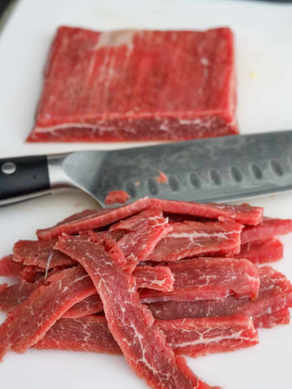 slice beef