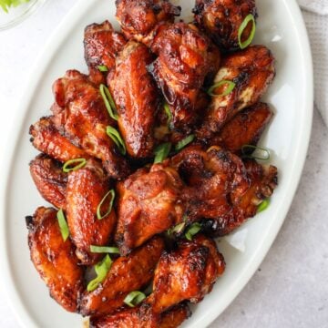 Easy Air Fryer Soy Sauce Chicken Wings - Christie at Home